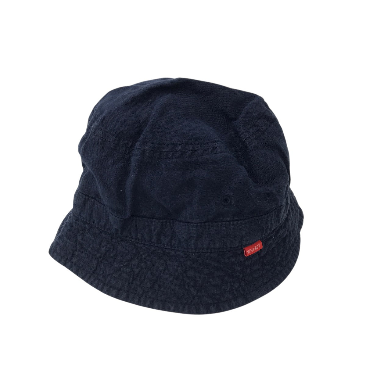 WHIMSY(ウィムジー) HEMP DYED HATバケットハット ネイビー サイズ M