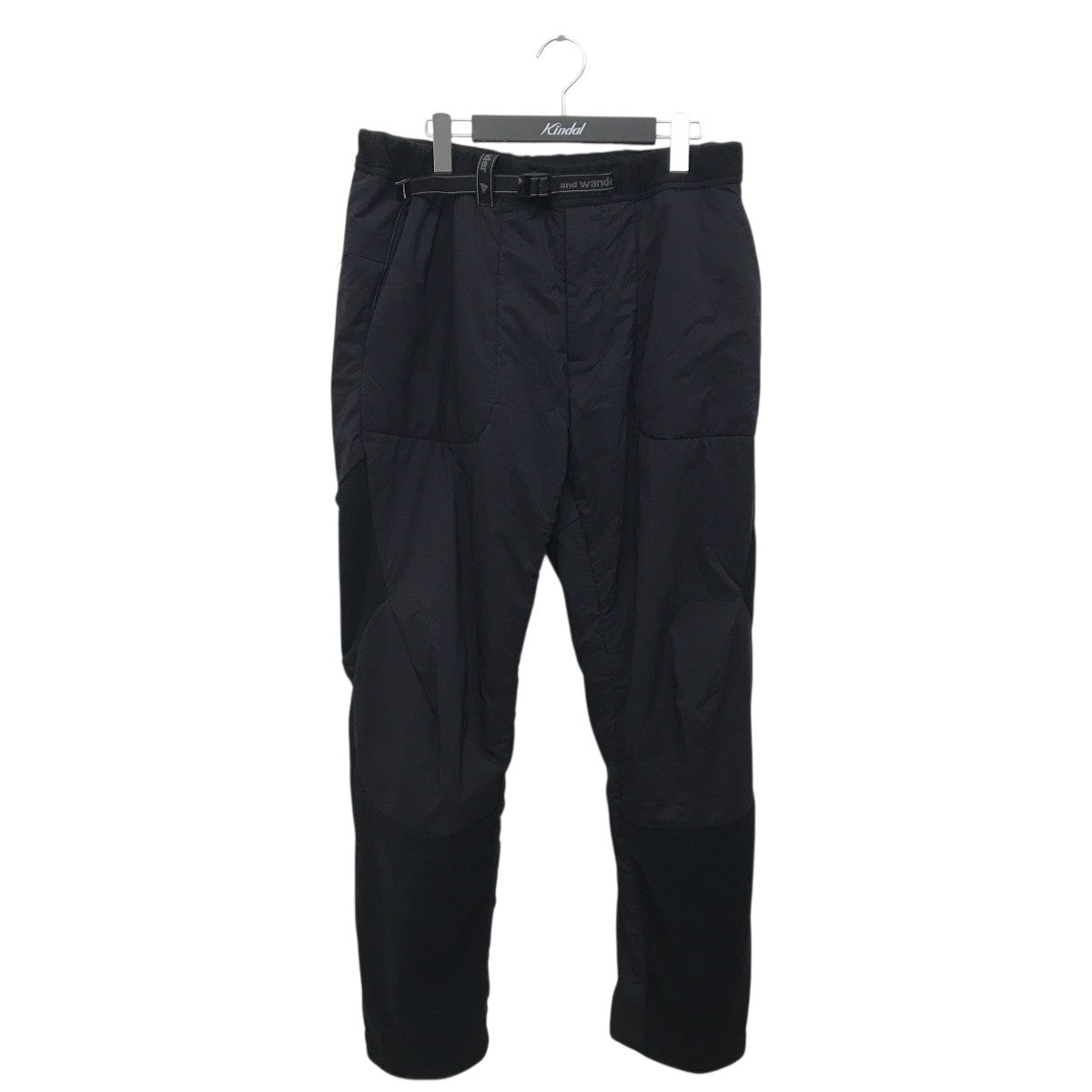 and wander(アンドワンダー) Top Fleece Pant切替パンツAW93-JF638