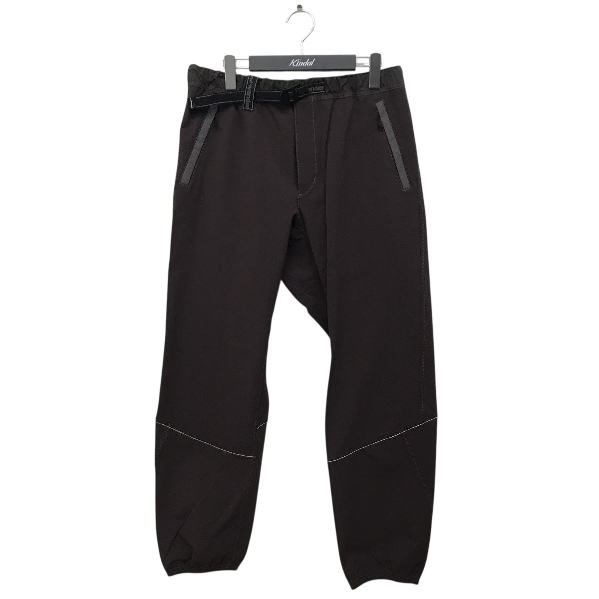 and wander(アンドワンダー) nylon double cloth pantsジョガーパンツ