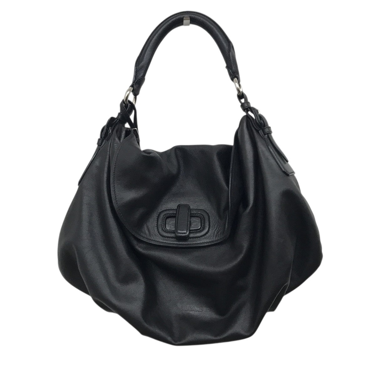 JIL SANDER(ジルサンダー) Black leather One Shoulder Hand Bag