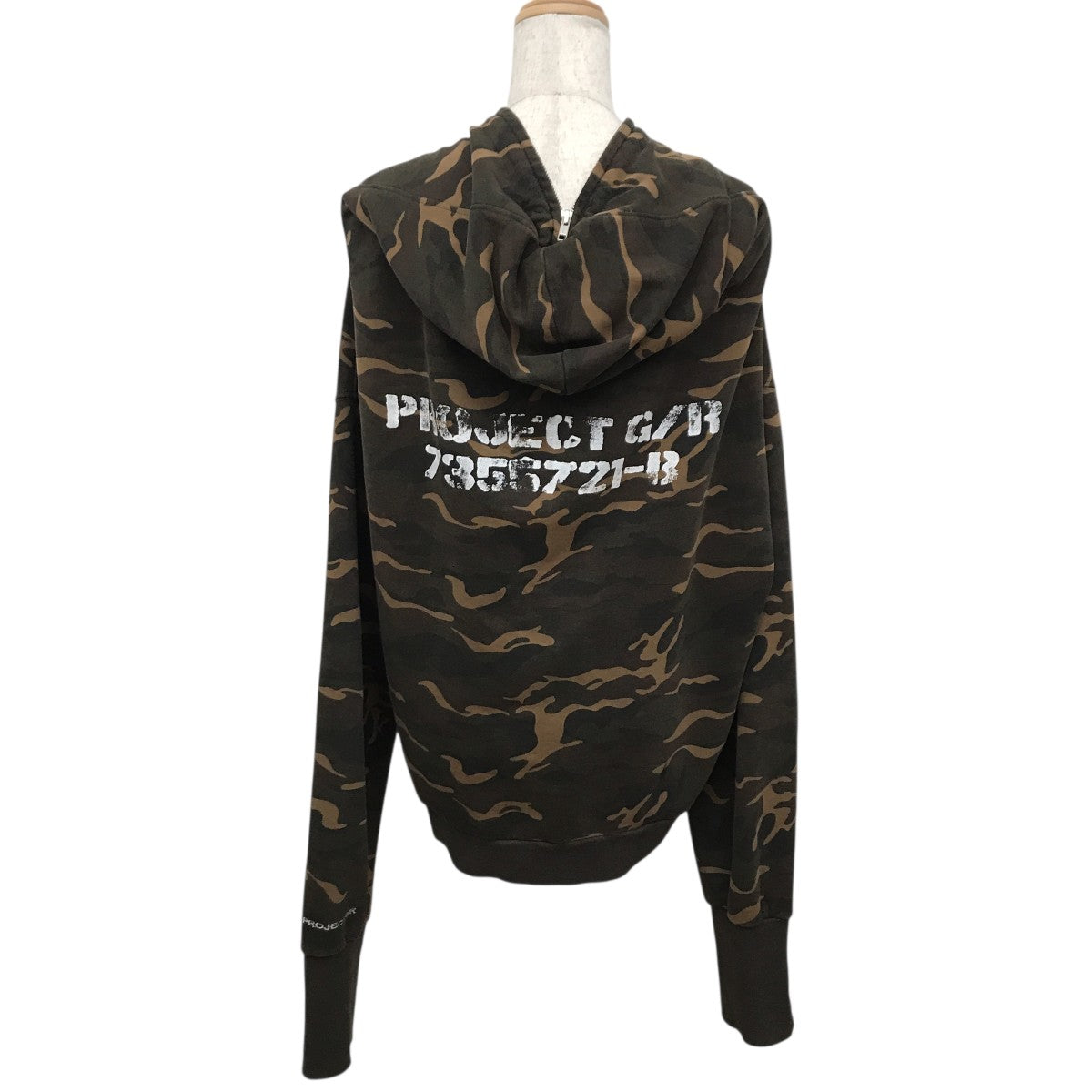 ZYGON ZIP HOODIEジップパーカーPG24FWMH03-EXCLUSIVE