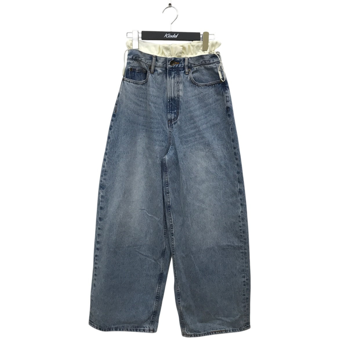 searoomlynn ウエストcombiボリュームワイド Sea Room Lynn(シールームリン) ウエストcombiボリュームワイドデニム