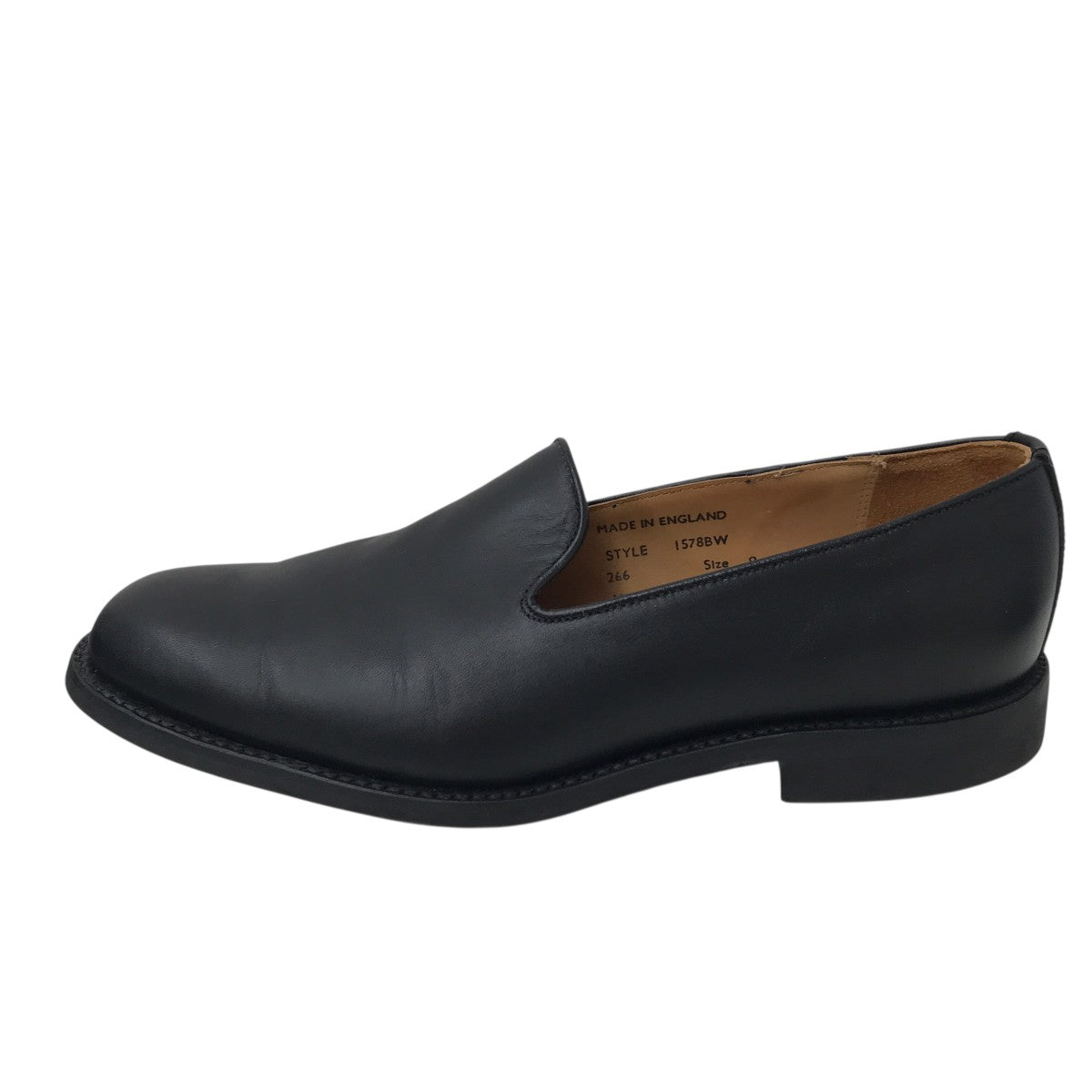 Plain Albert Slipperスリッポン1578BW