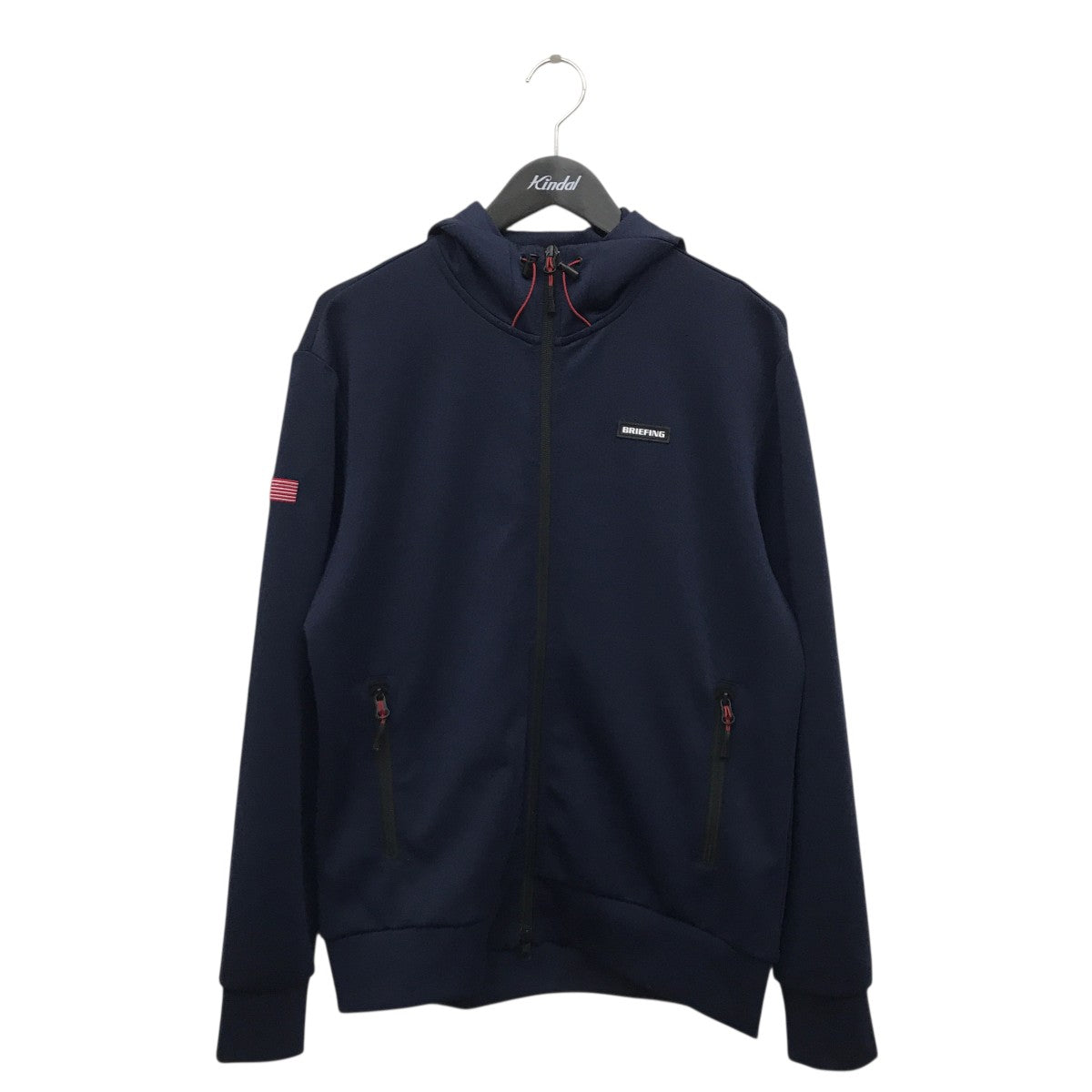 新品　正規品　BRIEFING 3D LOGO PARKA ネイビー　M BRIEFING(ブリーフィング) 3D LOGO PARKAフーデッドジャケット