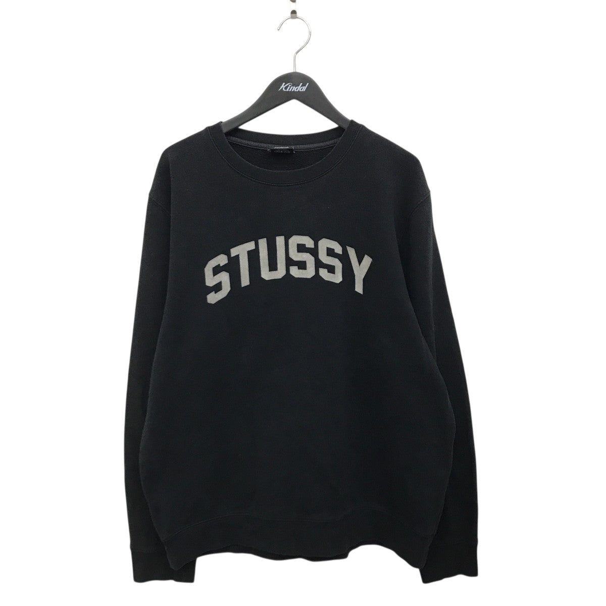 stussy(ステューシー) アーチロゴトレーナー ブラック サイズ L