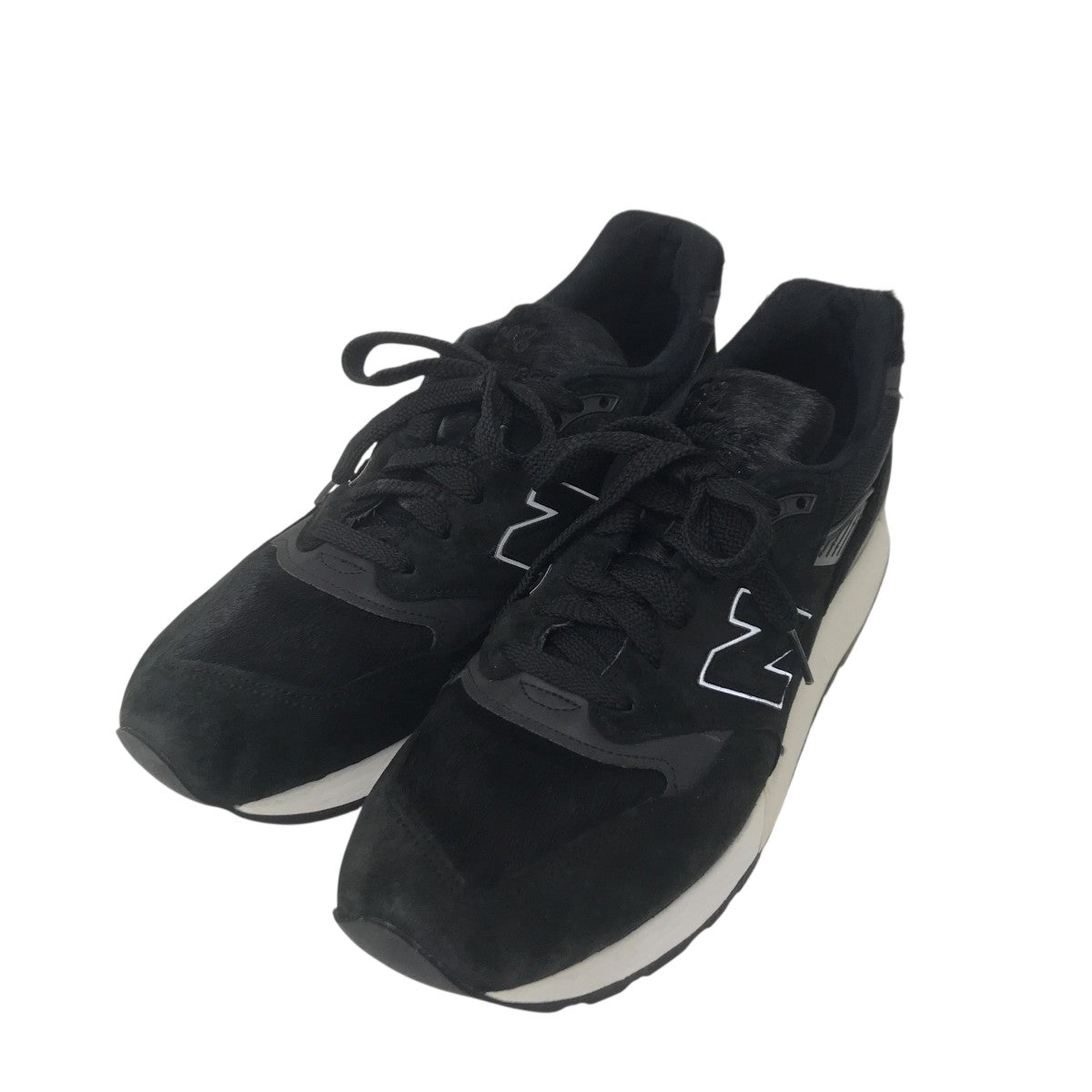 NEW BALANCE×RHC Ron Herman M998TCB Black Pony Hairスニーカー 