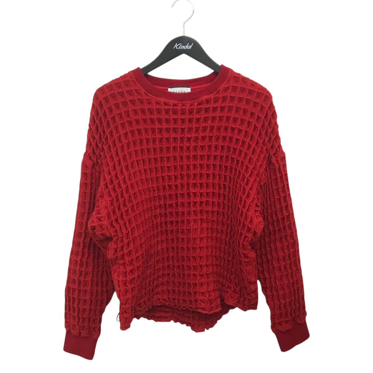 BIG WAFFLE KNITニットTA18AW-PO016