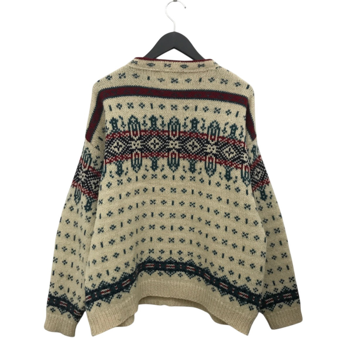 ノルディック柄ニット