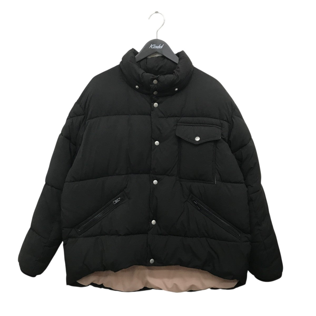 ALEXIA STAM(アリシアスタン) 中綿ジャケットAS19AW-CLT057BK-F AS19AW