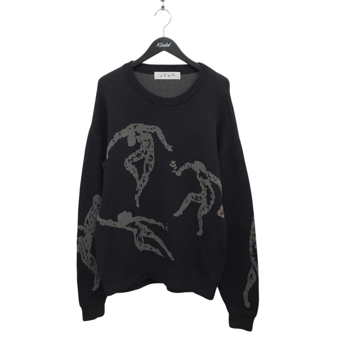 JACQUARD COTTON CREWNECK SWEATERセーターBAL-2122