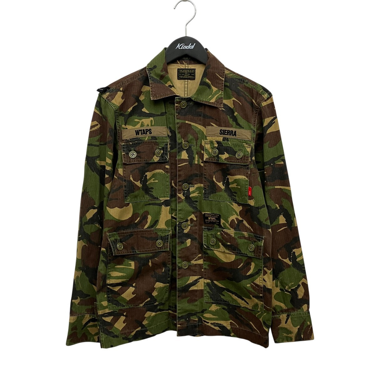 WTAPS(ダブルタップス) JUNGLE L Sミリタリージャケット141GWDT-SHM02