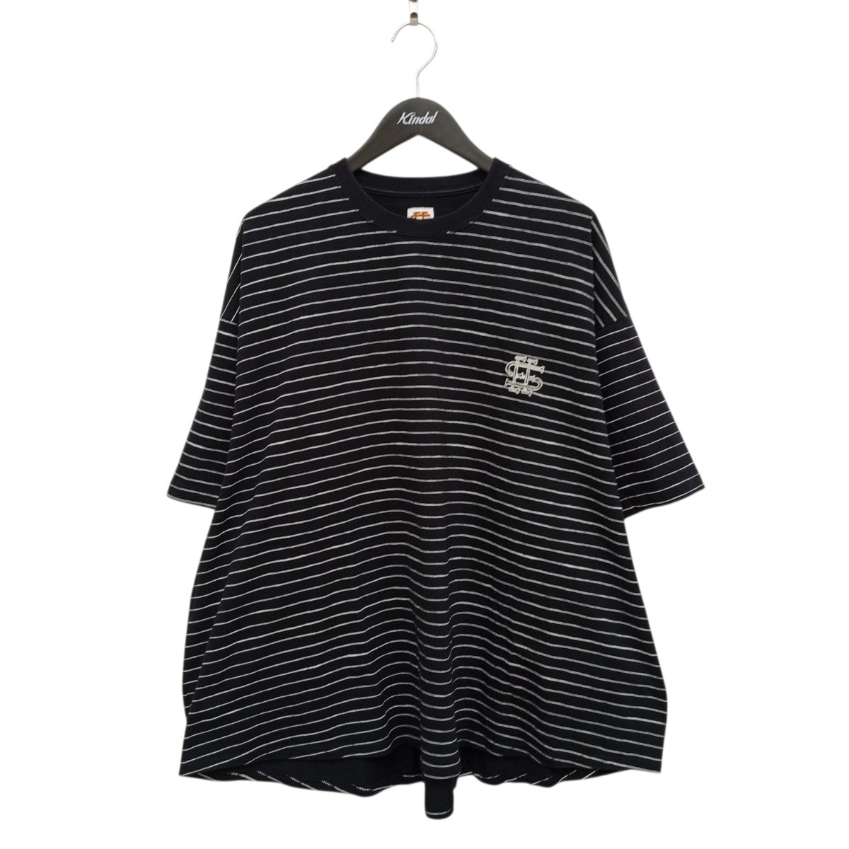 SEESEE(シーシー) SUPER BIG BORDER TEEボーダーTシャツ ネイビー