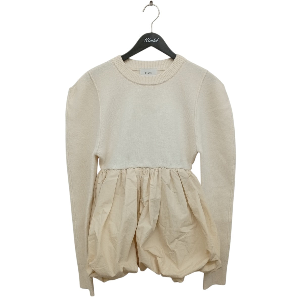 DOCKING POWERSHOULDER KNIT TOPS切替ニット19106-2382