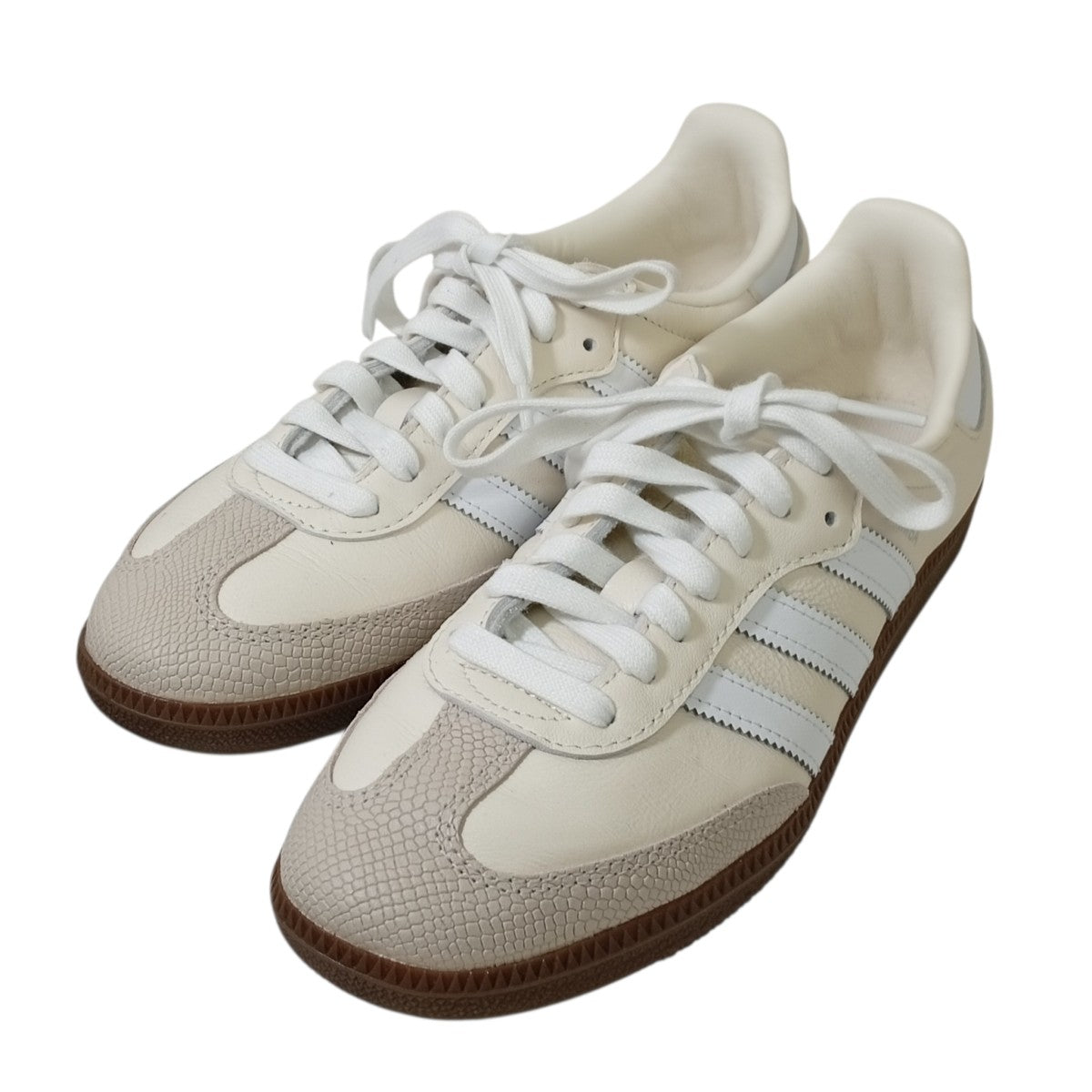 ホワイト　ベージュ ASICS GEL-NYC 2055（アシックス ゲル エヌワイシー 2055