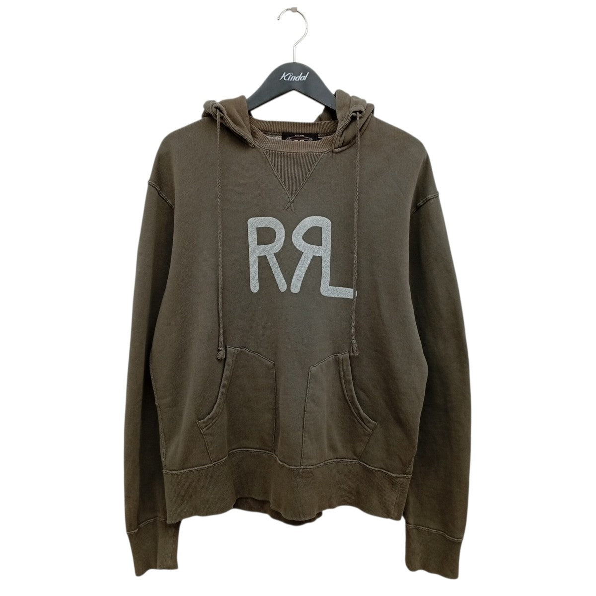 RRL(ダブルアールエル) 後付けフードパーカー カーキ サイズ L｜【公式