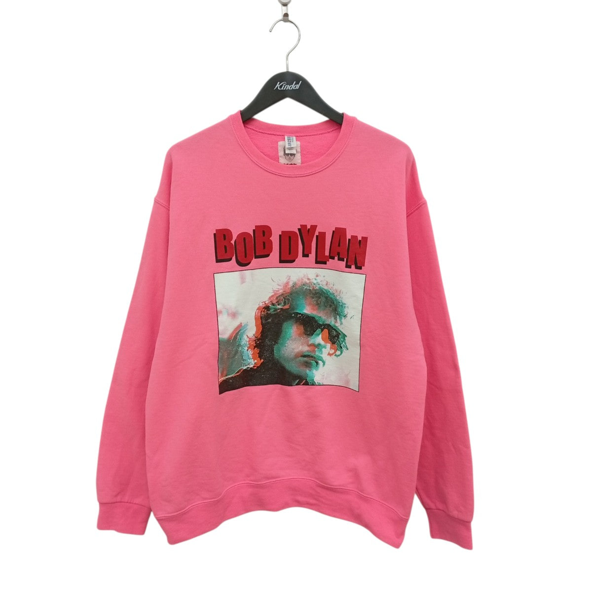 WACKO MARIA(ワコマリア) BOB DYLANトレーナー ピンク サイズ L