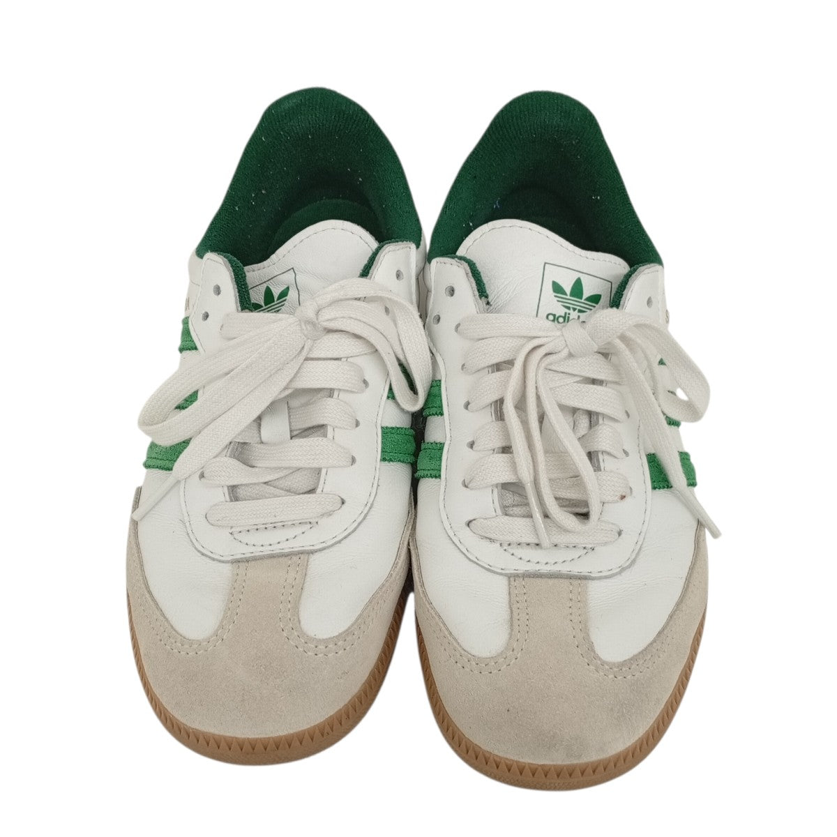緑と白の丸いものです。 adidas(アディダス) SAMBA OGスニーカーJI3202 JI3202 ホワイト