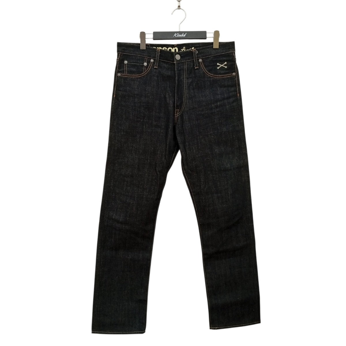 VANSON(バンソン) クロスボーンデニムパンツ インディゴ サイズ 34