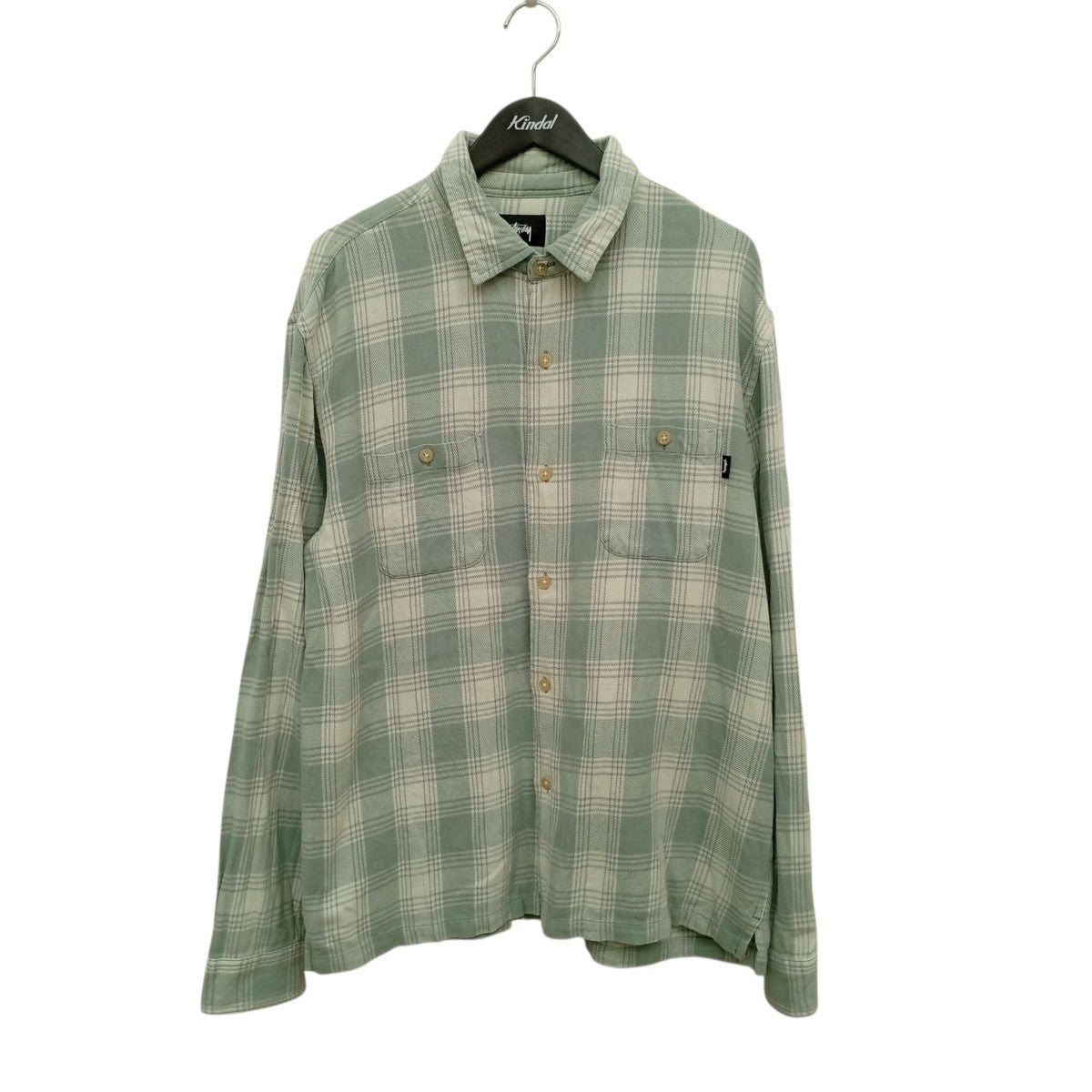 Beach Plaid Shirtチェック長袖シャツ