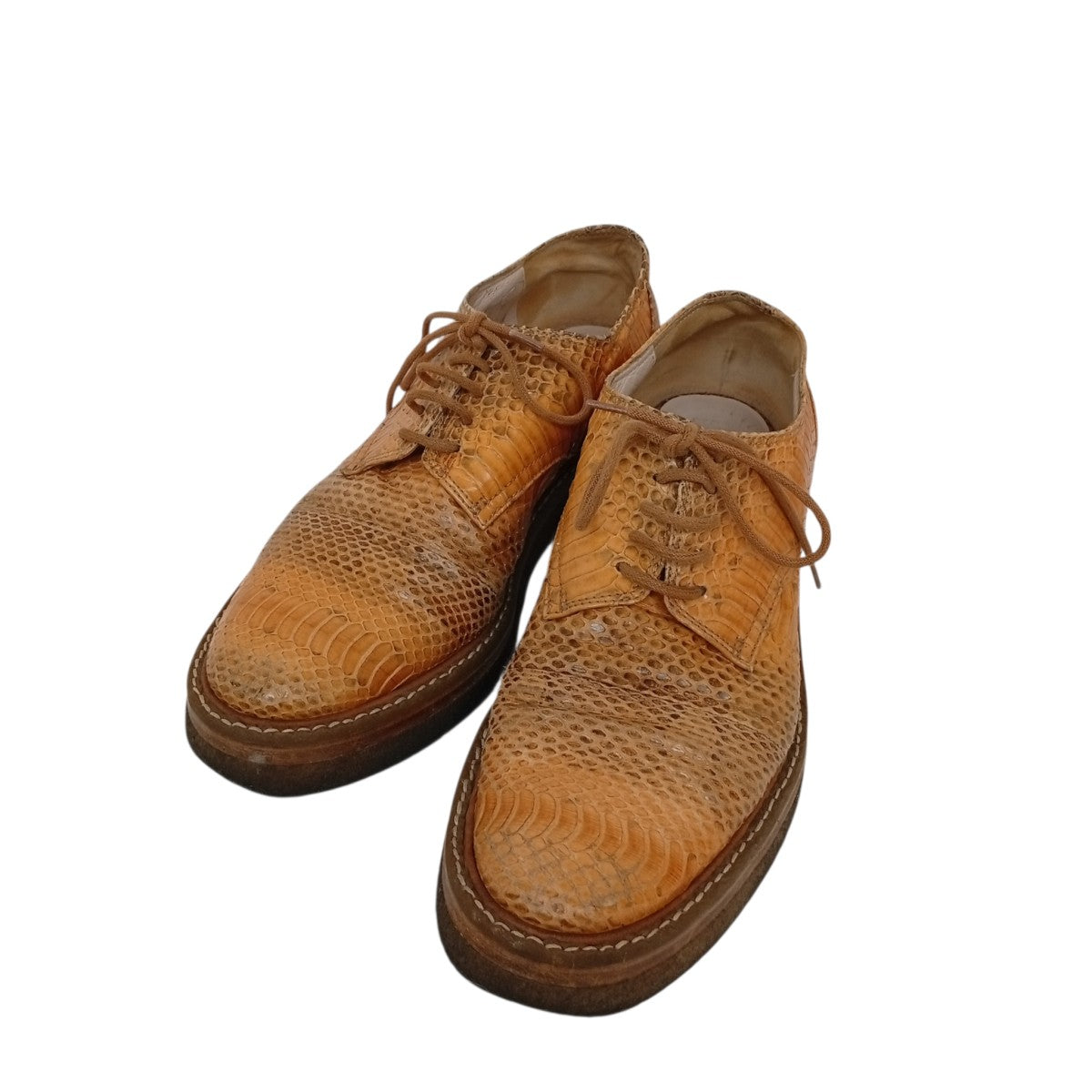 DRIES VAN NOTEN(ドリスヴァンノッテン) python design race-up shoes 