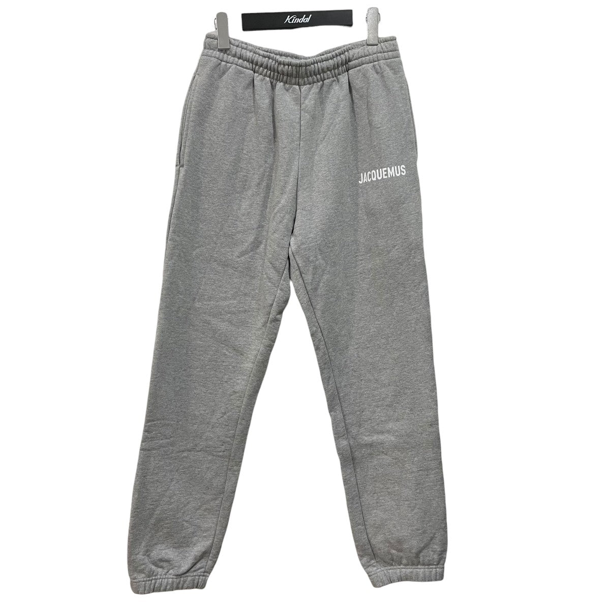JACQUEMUS スラントサイドジップパンツ 44 ジャックムス新品未使用 JACQUEMUS(ジャックムス) スウェットパンツ グレー サイズ XS｜【公式