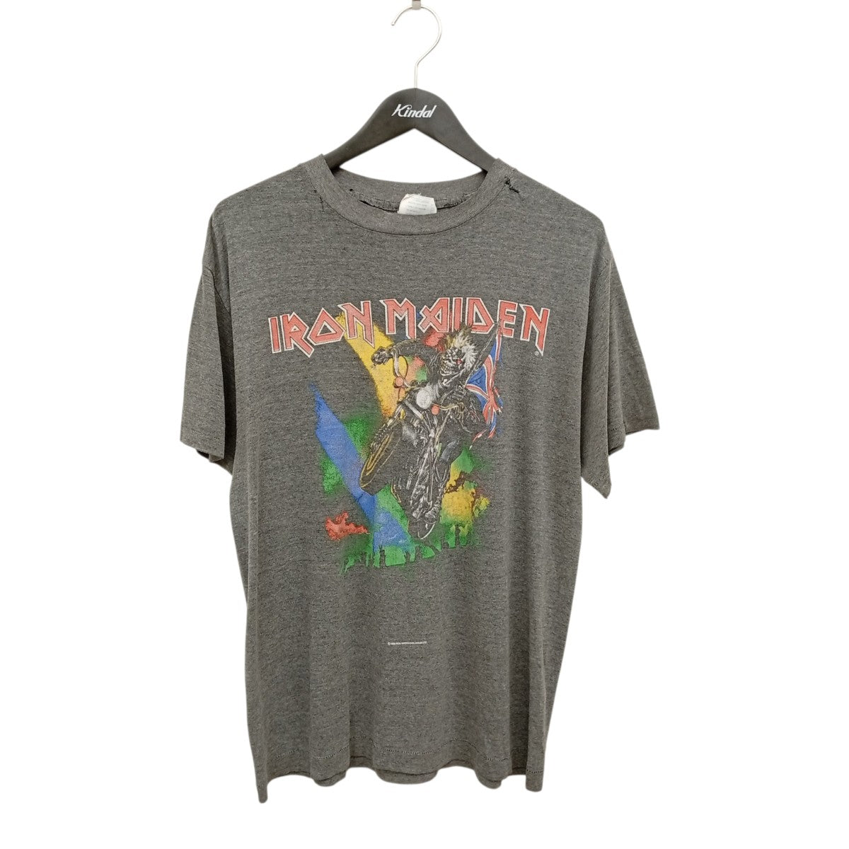 TEE JAYS(ティージェイズ) Iron Maiden 80STシャツ グレー サイズ L