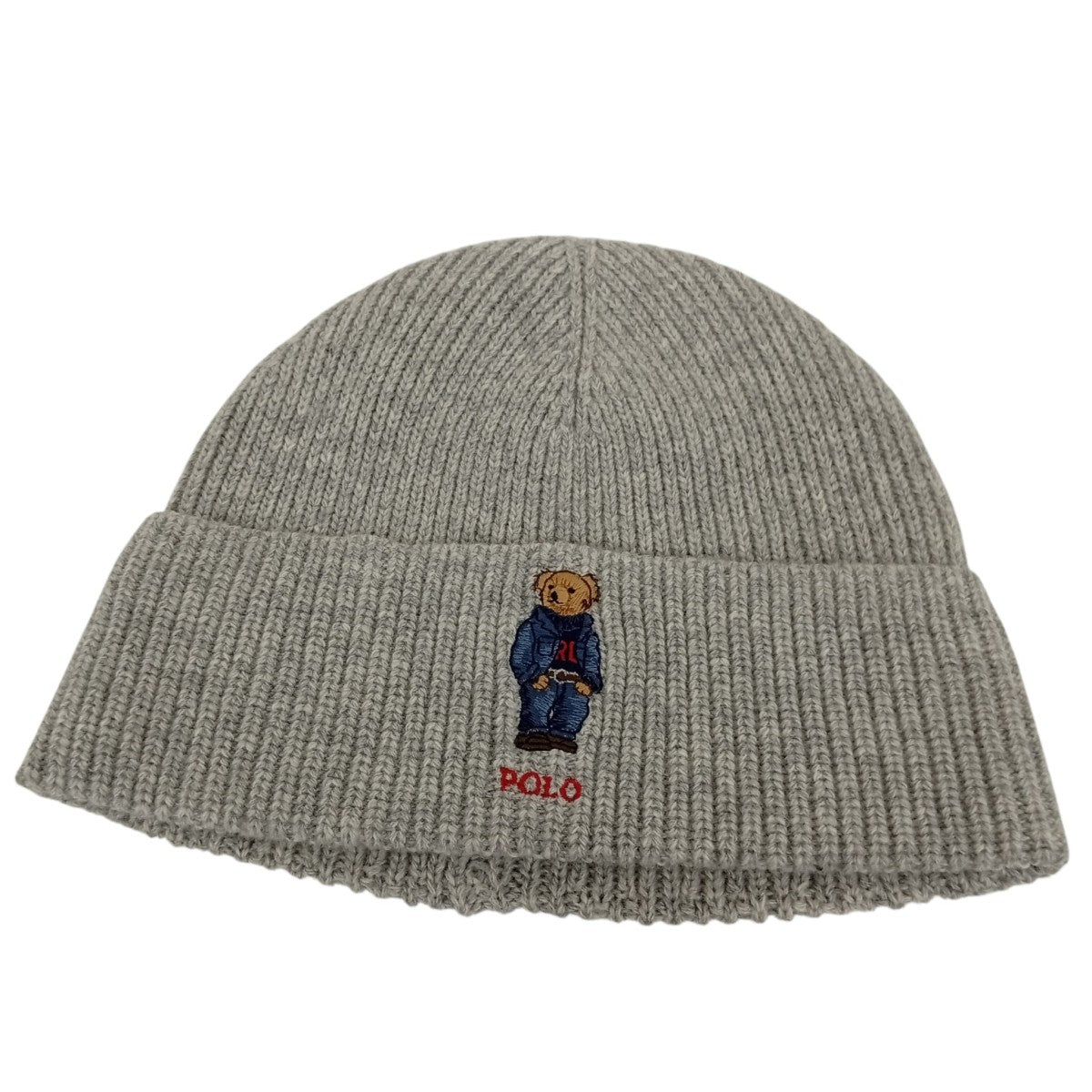 POLO RALPH LAUREN(ポロラルフローレン) ニット帽 グレー｜【公式