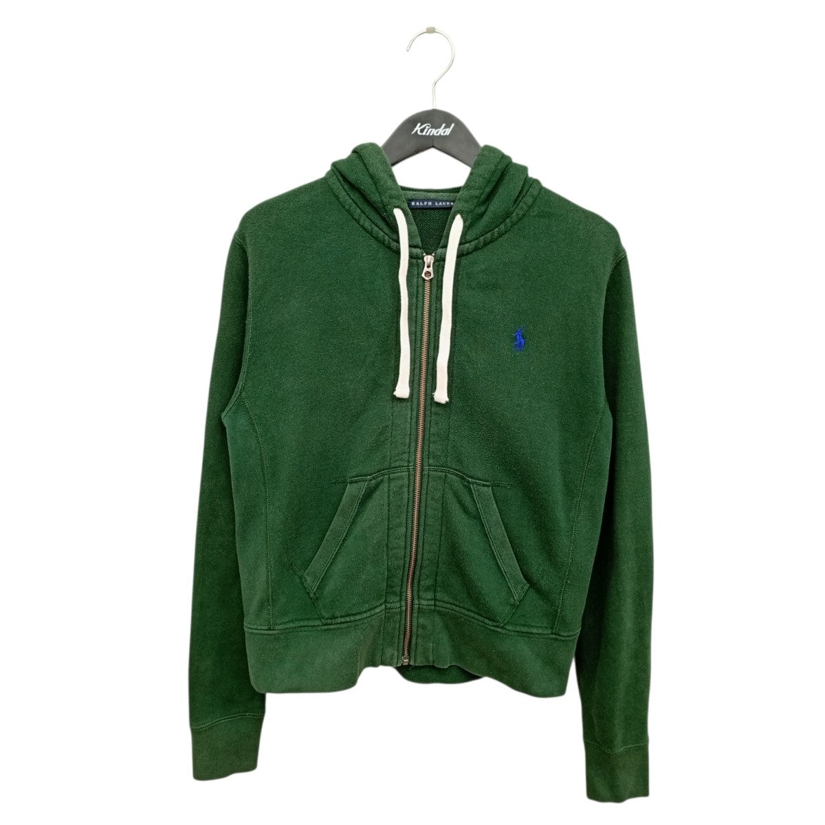 RALPH LAUREN(ラルフローレン) ジップパーカー グリーン サイズ 5F 