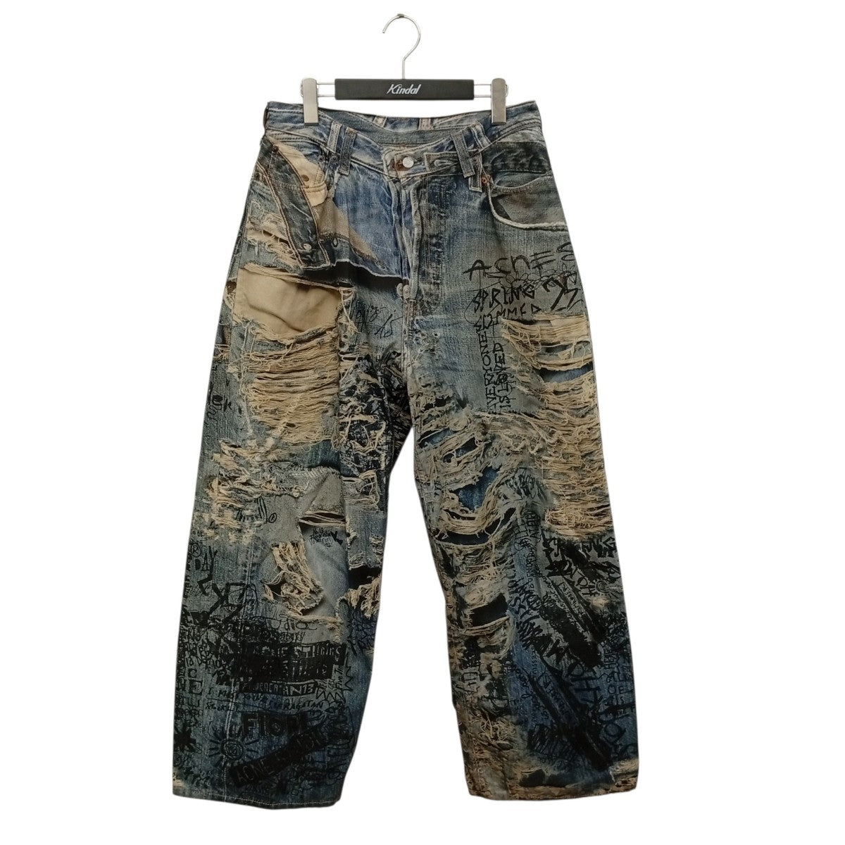 SUPER BAGGY FIT JEANSデニムパンツBK0679