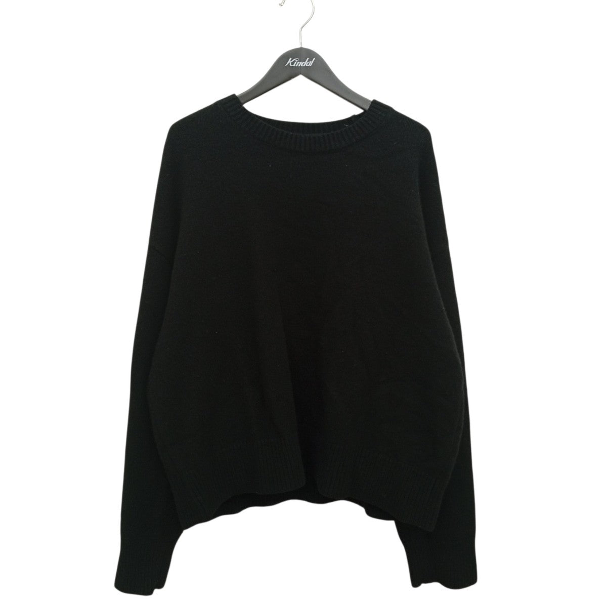 EX FINE LAMBS CREW NECK KNIT LSセーターST.691