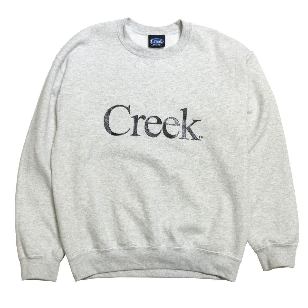 Creek Angler’s Device(クリーク アングラーズデバイス) Logo Crewneck Sweatshirt  ロゴプリントスウェットトレーナー オートミール サイズ 13｜【公式】カインドオルオンライン ブランド古着・中古通販【kindal】