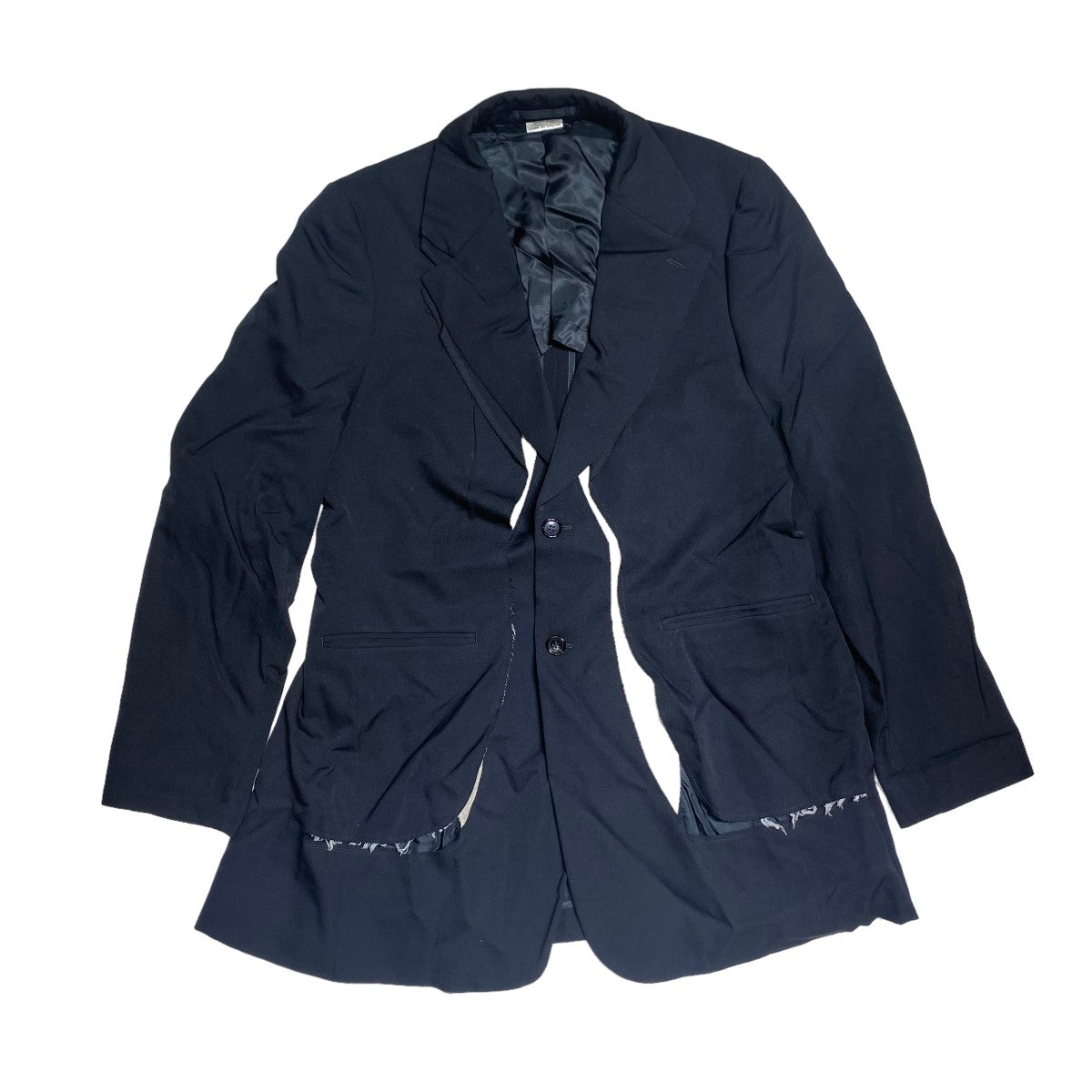 COMME des GARCONS HOMME PLUS(コムデギャルソンオムプリュス) 2023SS Tailored Jacket  テーラードジャケット／PK J050 PK J050 ブラック サイズ 14｜【公式】カインドオルオンライン ブランド古着・中古通販【kindal】