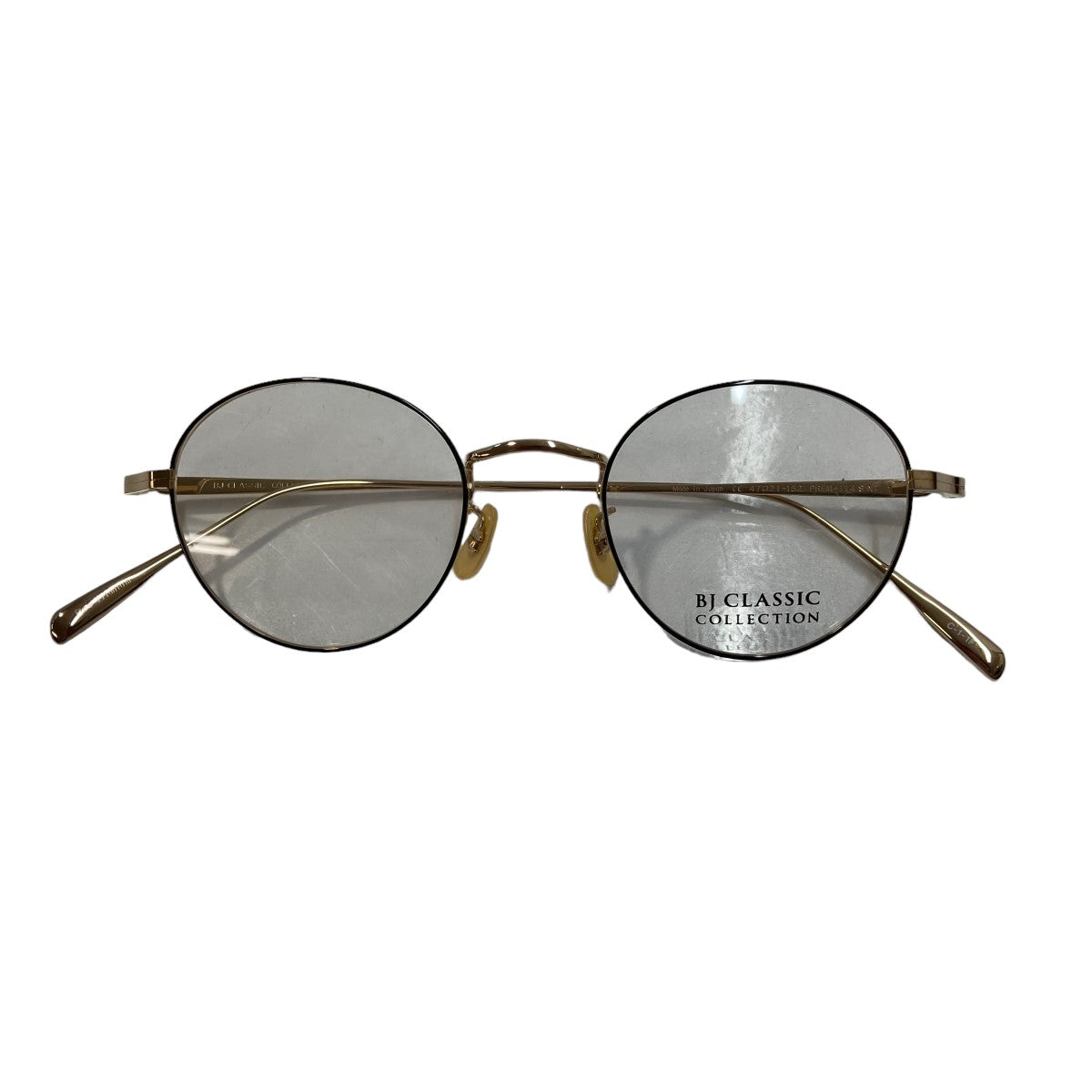 BJ Classic Collection(クラシックコレクション) PREMIUM 眼鏡 PREM-114S NT PREM-114S NT  ゴールド サイズ 15｜【公式】カインドオルオンライン ブランド古着・中古通販【kindal】