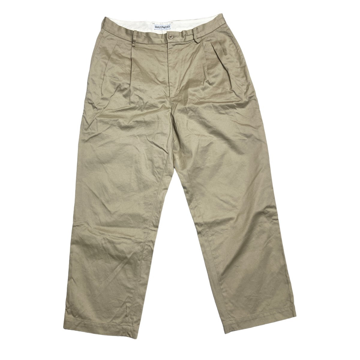WACKO MARIA(ワコマリア) DOUBLE PLEATED CHINO TROUSERS 2タック 