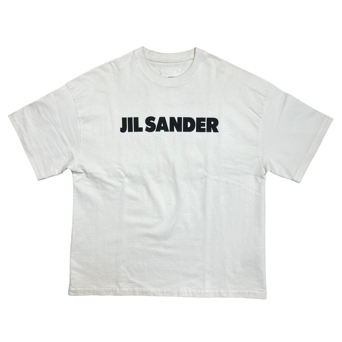 新品 XL JIL SANDER 24ss 胸ロゴTシャツ 長袖 白 5963 - トップス