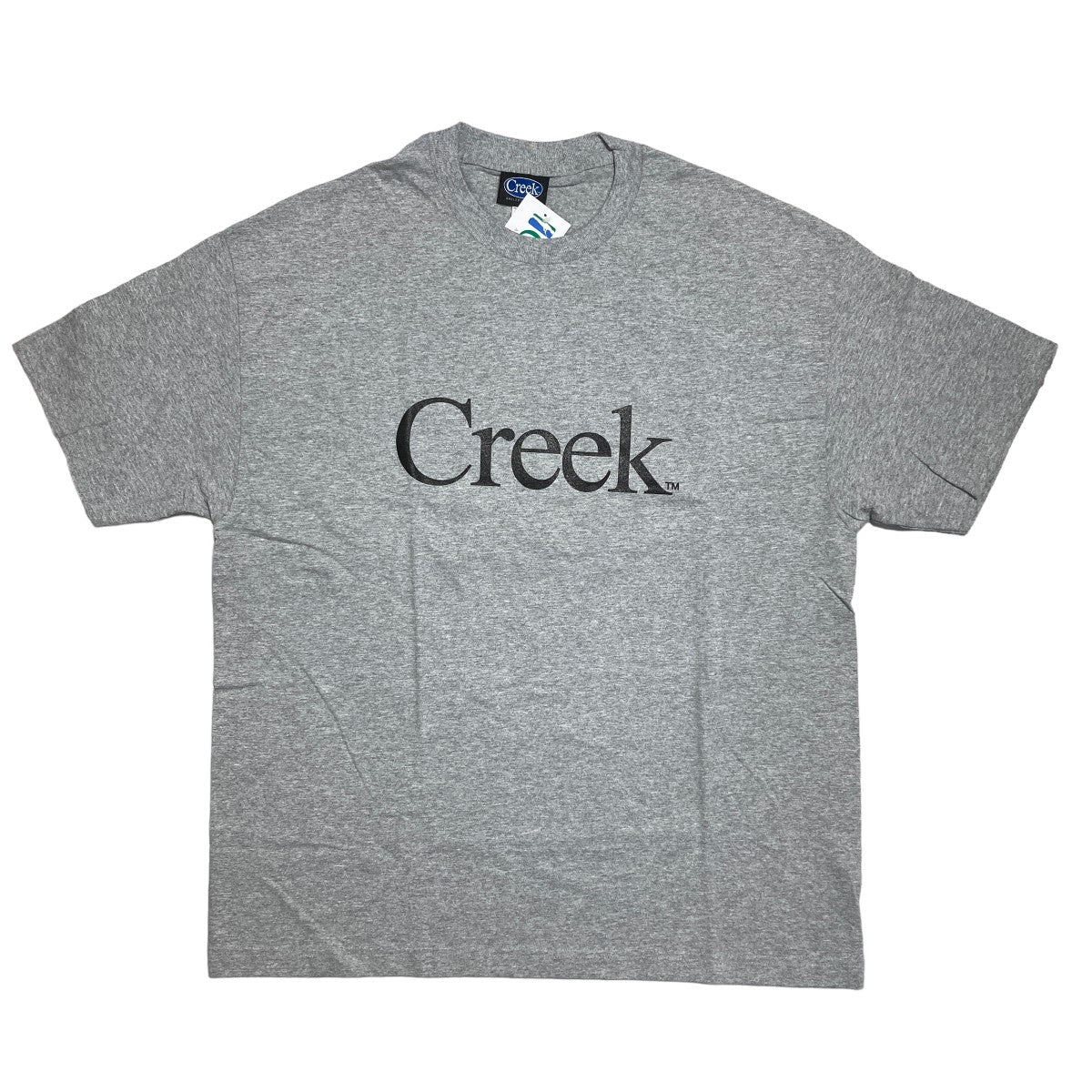creek angler’s device(クリークアングラーズデバイス) ロゴ半袖Tシャツ グレー サイズ 12｜【公式】カインドオルオンライン  ブランド古着・中古通販【kindal】