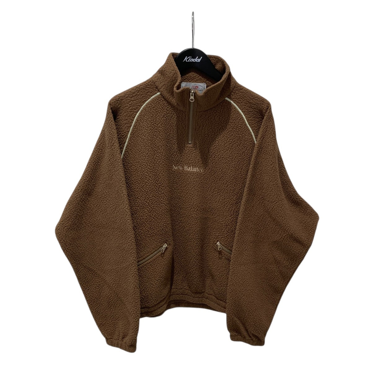 AURALEE×NEW BALANCE ハーフジップフリースジャケットAMT35196