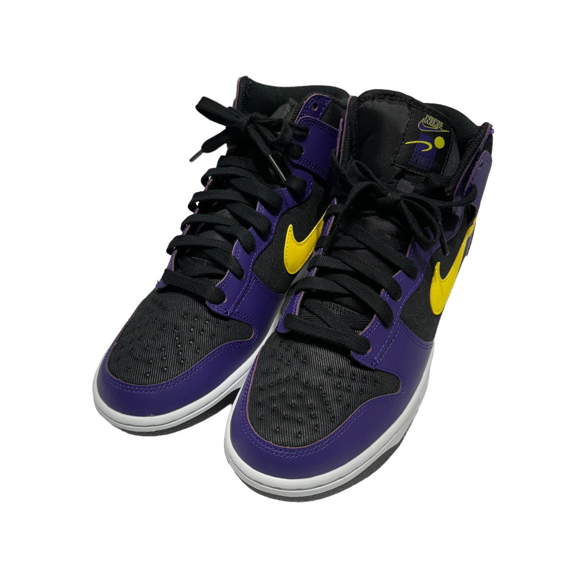 NIKE(ナイキ) Nike Dunk High EMB LakersハイカットスニーカーDH0642-001 DH0642-001  ブラック×パープル サイズ 27｜【公式】カインドオルオンライン ブランド古着・中古通販【kindal】