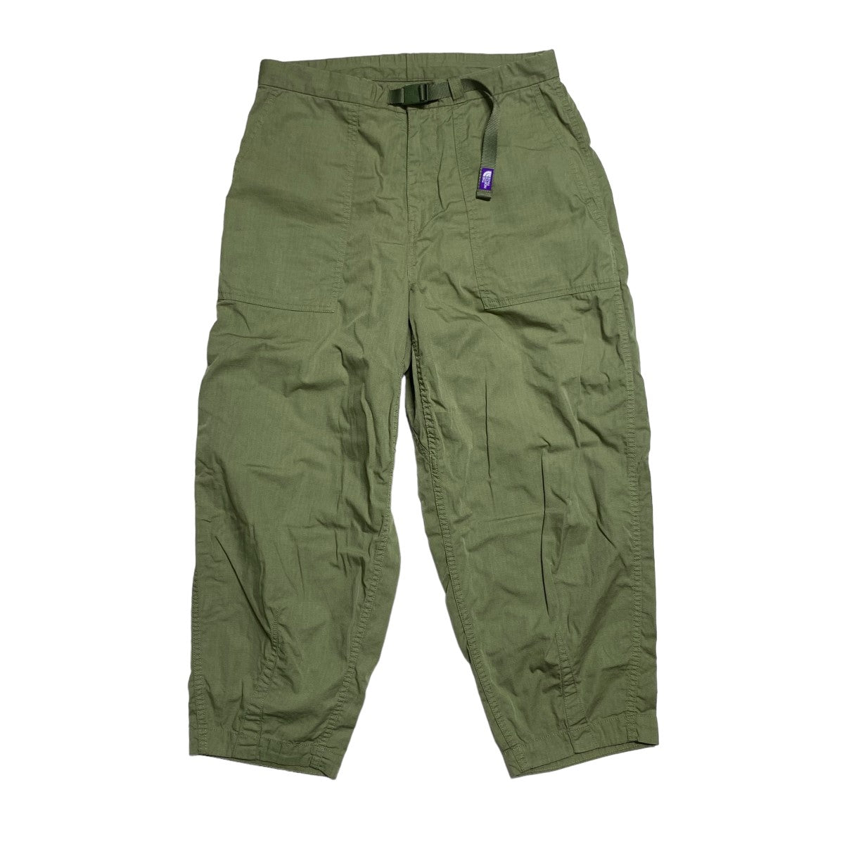 THE NORTHFACE PURPLELABEL(ザノースフェイスパープルレーベル) Ripstop Wide Cropped Pantsワイド クロップドパンツNT5064N NT5064N オリーブ サイズ M｜【公式】カインドオルオンライン ブランド古着・中古通販【kindal】