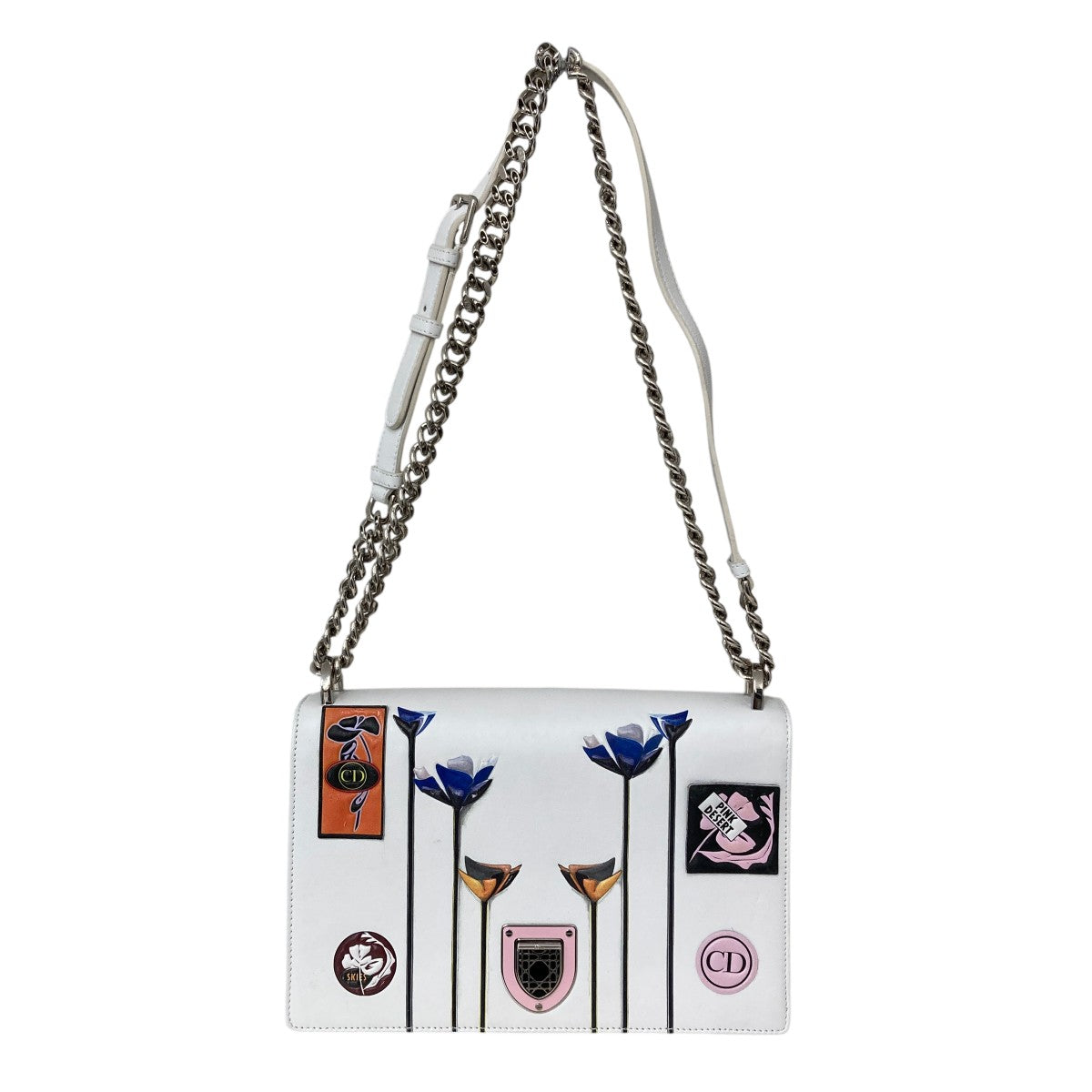 Christian Dior(クリスチャンディオール) ワッペン チェーンショルダー 