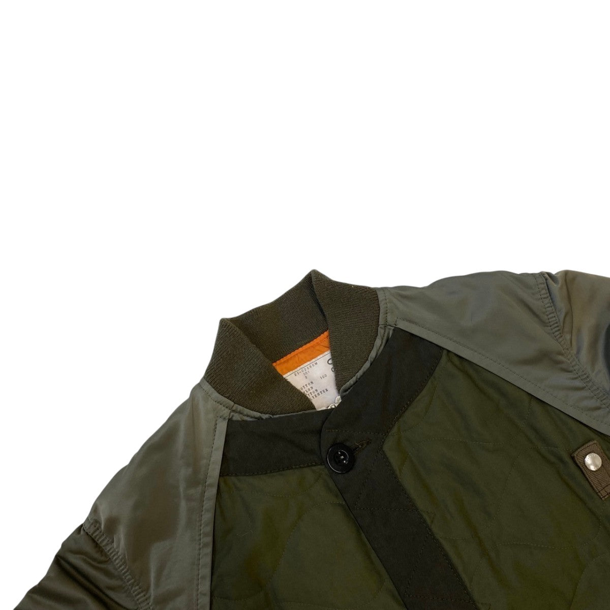 21AWNylon Twill Blousonドッキングブルゾンジャケット21-02580M