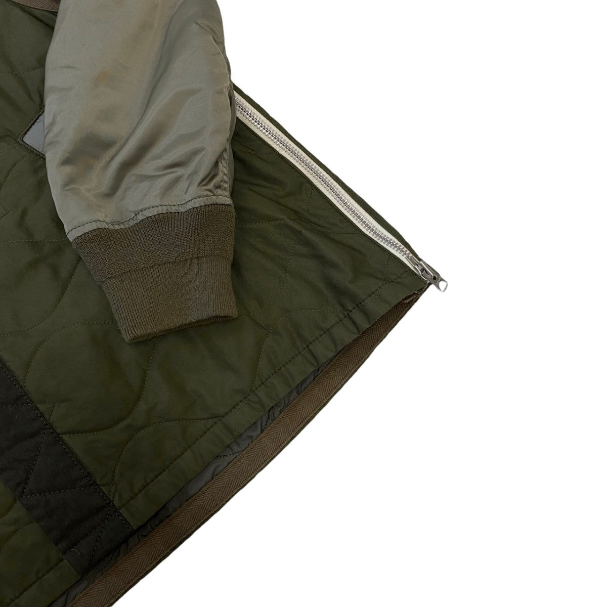 21AWNylon Twill Blousonドッキングブルゾンジャケット21-02580M