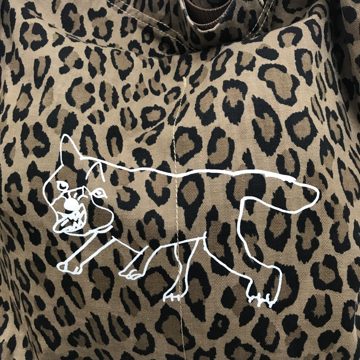 Engineered Garments ヒョウ柄ショルダートートバッグ 古着・中古-3枚目のアイテム画像