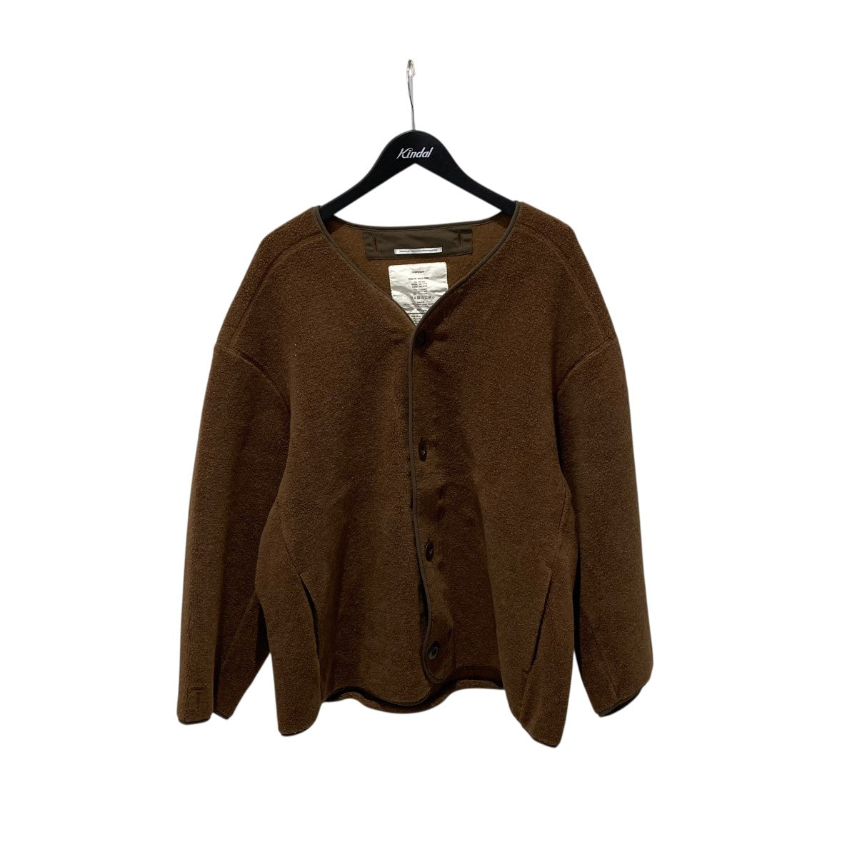 Graphpaper(グラフペーパー) Wool Boa Liner Blousonノーカラー