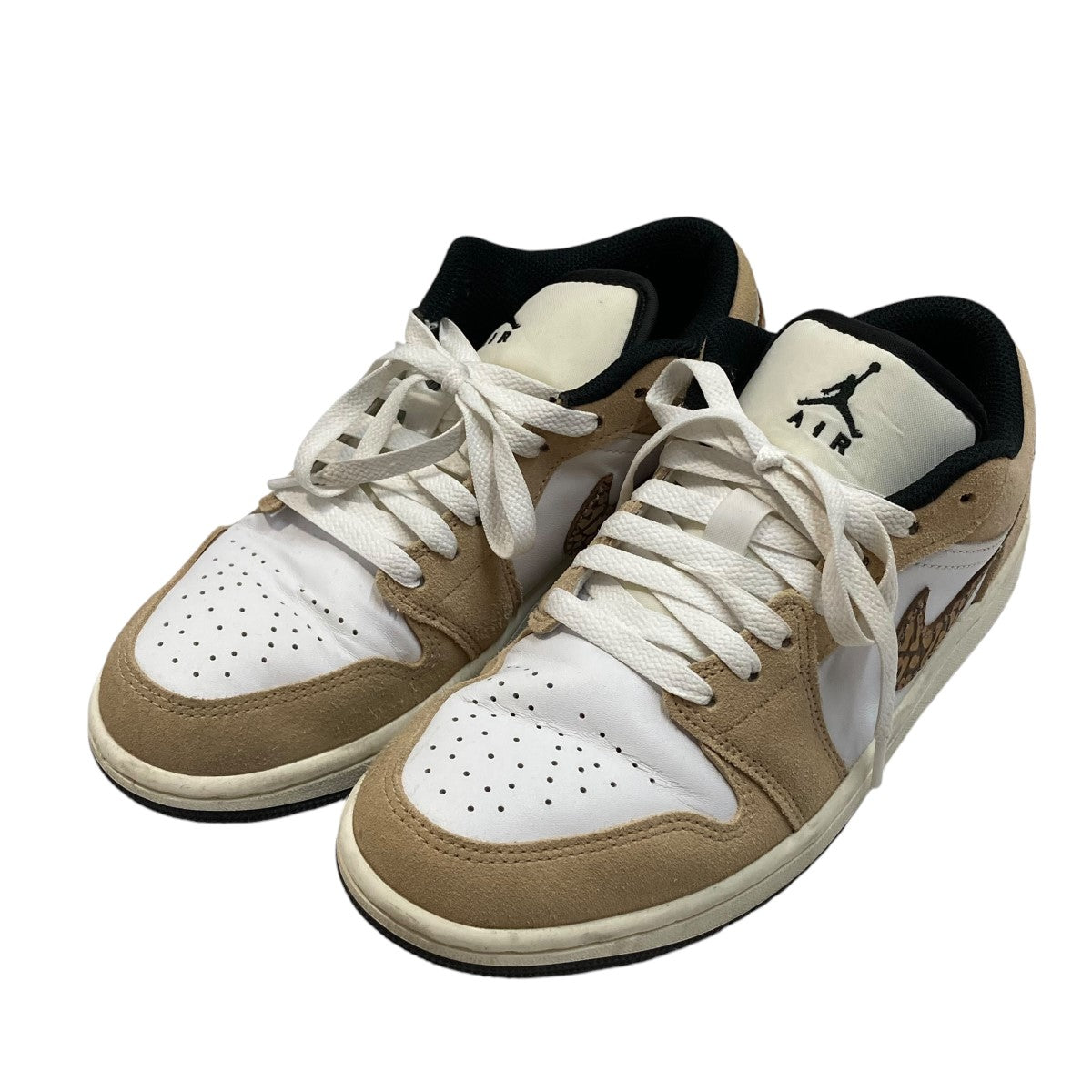 NIKE(ナイキ) ハイカットスニーカー ベージュ×ホワイト サイズ 25.0cm 