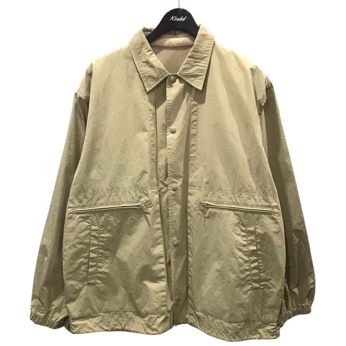 ALWAYTH×SO NAKAMEGURO コーチジャケット Coach Jacket ベージュ サイズ L｜【公式】カインドオルオンライン  ブランド古着・中古通販【kindal】