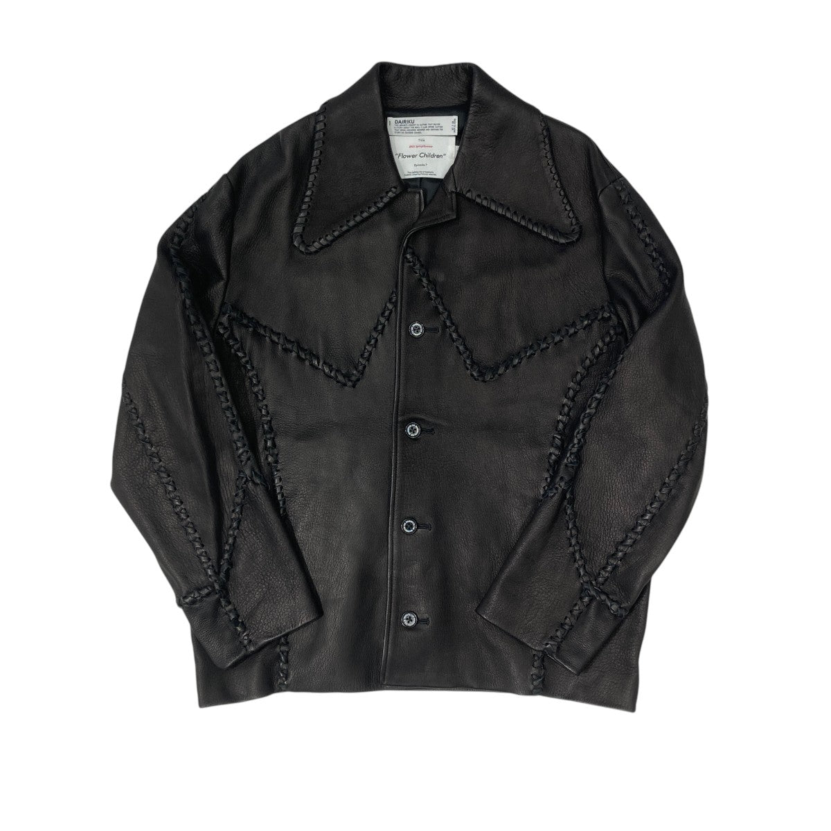 DAIRIKU(ダイリク) Hand Stitch Leather Jacketレザージャケット21SS J  