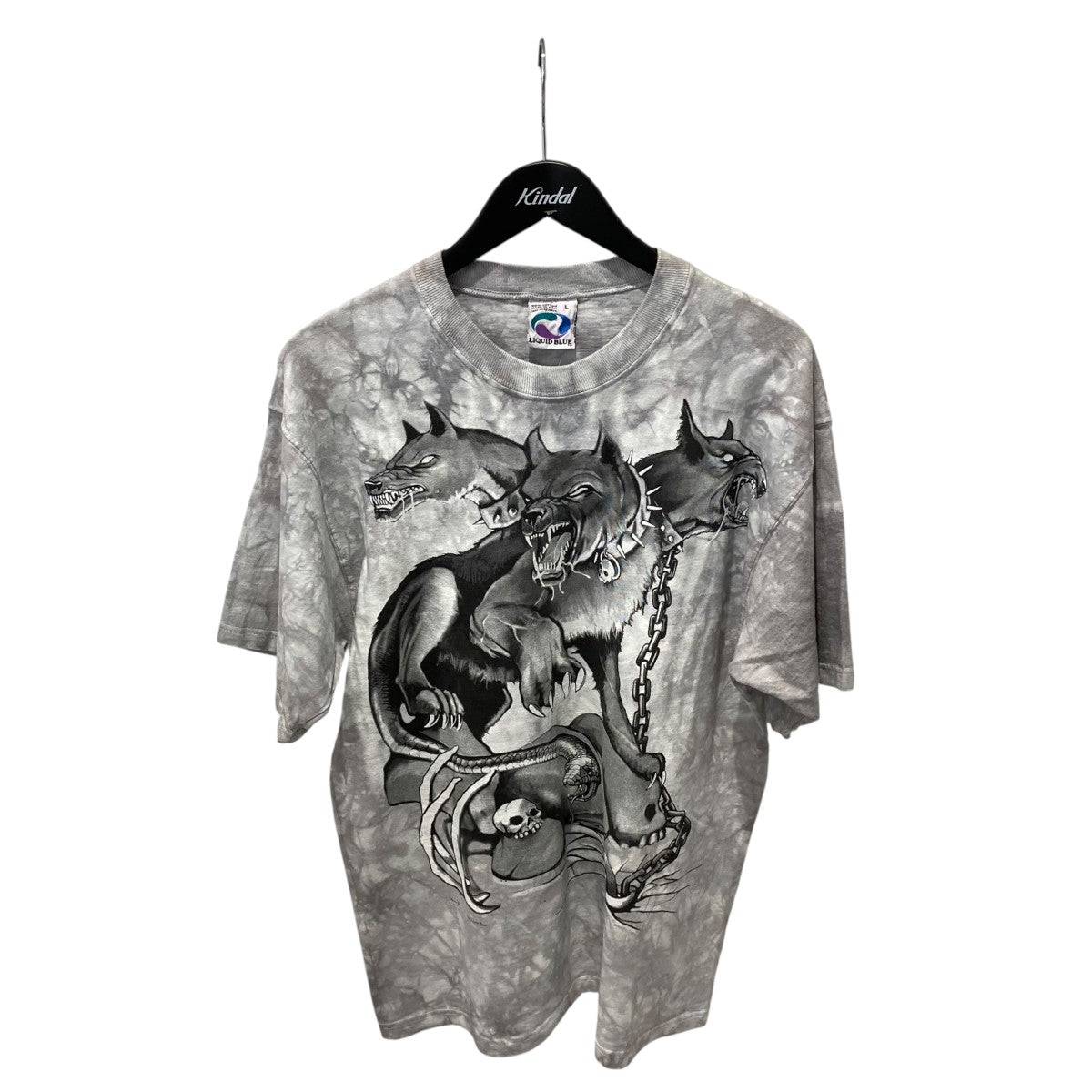 USED(ユーズド) 90s USA製 liquid blue ケルベロス dead stockプリント