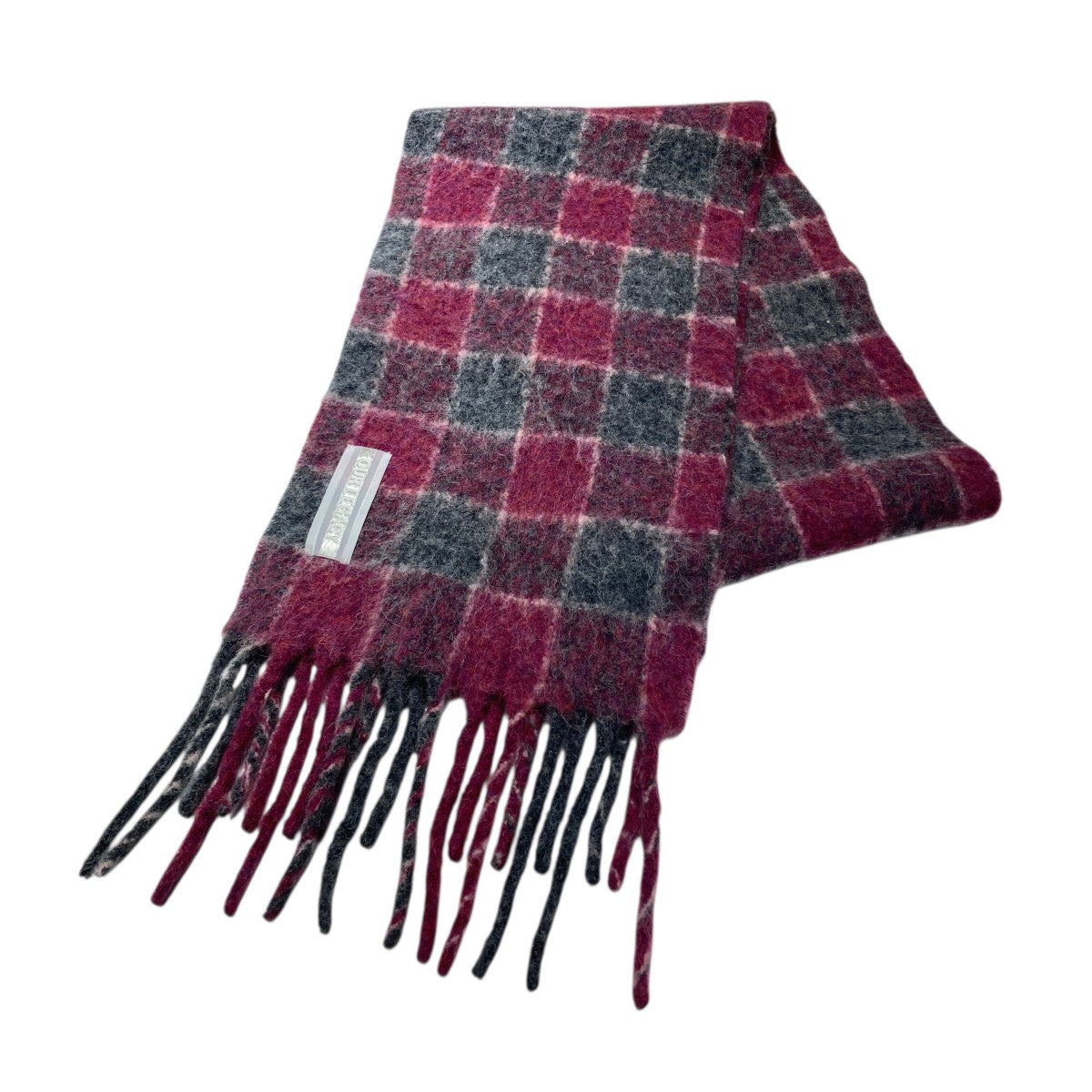 OUR LEGACY(アワーレガシー) 2024AWマフラー グレー×ピンク｜【公式