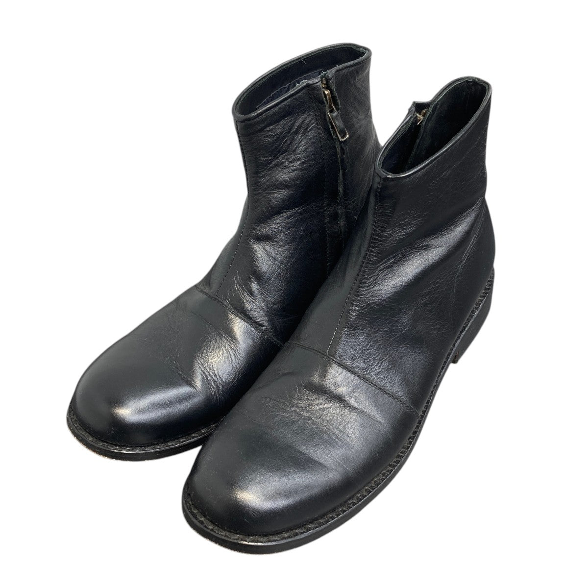 GOSTAR DE FUGA サイドジップ レザーブーツ ブラック サイズ43 GOSTAR